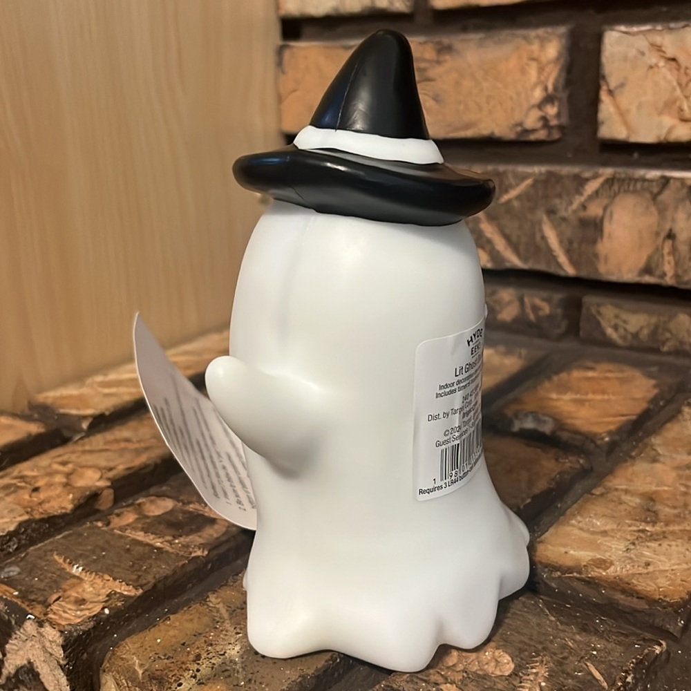 Hyde & EEK! Boutique Light Up 6.25” Halloween Spooky Ghost Blow Mold - Picture 5 of 6